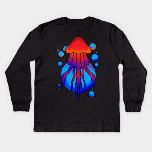 jellyfish Kids Long Sleeve T-Shirt